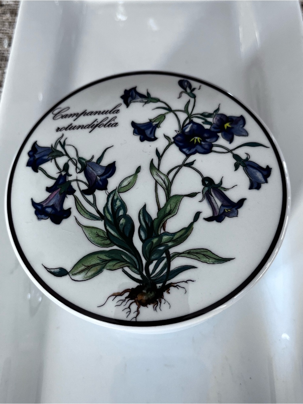Villeroy & Boch White Porcelain Trinket Jewelry Box with Lid